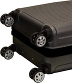 Skyline Hardside Spinner Wheel Luggage Set, Grey, 3-Piece (20/24/28)