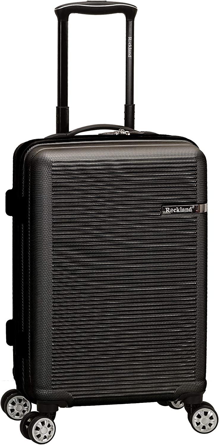 Skyline Hardside Spinner Wheel Luggage Set, Grey, 3-Piece (20/24/28)