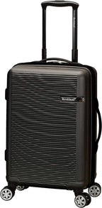 Skyline Hardside Spinner Wheel Luggage Set, Grey, 3-Piece (20/24/28)