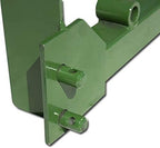 titan attachments 46" fork frame attachment 48" fork blades rate 4,500 lb fits john deere loaders