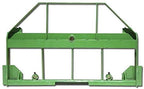 titan attachments 46" fork frame attachment 48" fork blades rate 4,500 lb fits john deere loaders