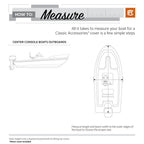 StormPro 240 in. L x 130 in. W (Model B) Center Console Boat Cover