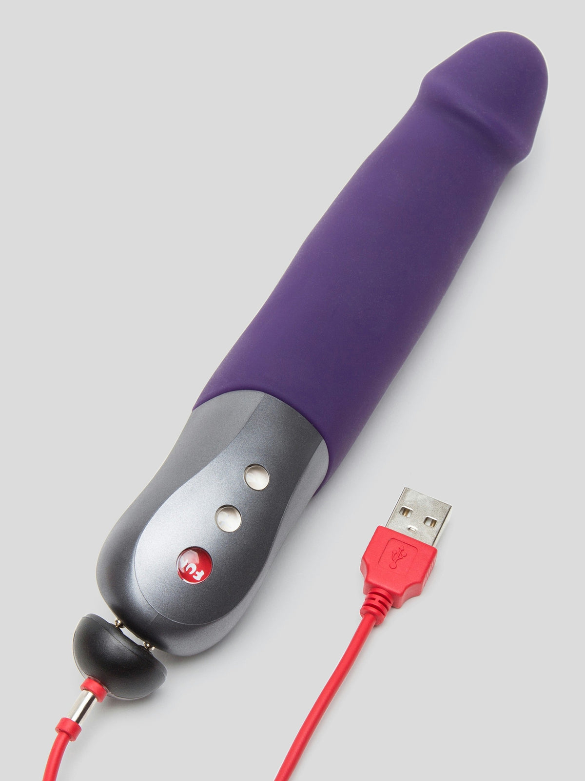 Fun Factory Stronic Real Rechargeable Realistic Thrusting Vibrator, Purple | Purple