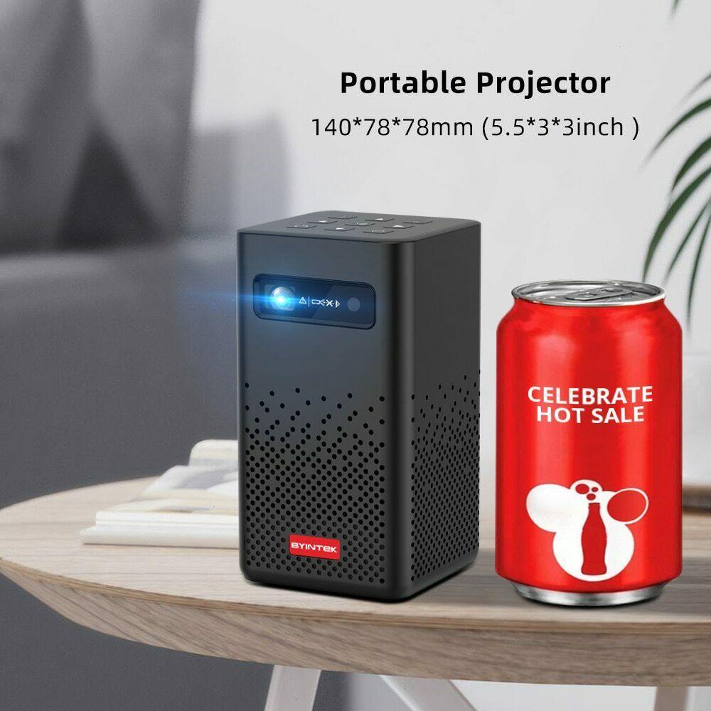 smart mini portable projector wi-fi dlp android tv 4k 1080p for mobile phone