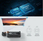 smart mini portable projector wi-fi dlp android tv 4k 1080p for mobile phone