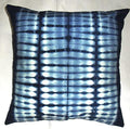 Indigo Colour Block Printing, Decorative Cotton Throw, Shibori Sofa Pillow Cases, Tie Dye Shibori Cushion Covers, Bohemian Pillow Shams Outdoor Cushion Cover 16x16 (50)