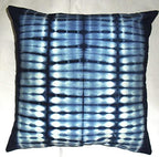 Indigo Colour Block Printing, Decorative Cotton Throw, Shibori Sofa Pillow Cases, Tie Dye Shibori Cushion Covers, Bohemian Pillow Shams Outdoor Cushion Cover 16x16 (50)