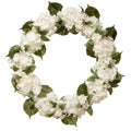 National Tree Artificial 32" Cream Hydrangea Wreath