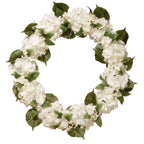 National Tree Artificial 32" Cream Hydrangea Wreath