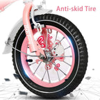 JLFSDB Kids Bike BMX Bike for Kids Boys Girls Bicycle 12”,14”,16”,with Stabilisers,Holder,Freestyle Boy’s Girl’s Kids Children Child Bike Bicycle (Color : Blue, Size : 14)