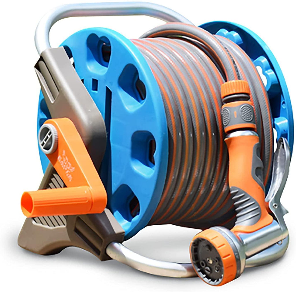 BCGT Garden Hoses Garden Hose Pressure Washer Hoses Lightweight 3-Layers Latex Multifunction Nozzle, 10m/15m/20m/25m/30m/40m/ 50m (Size : 50m)
