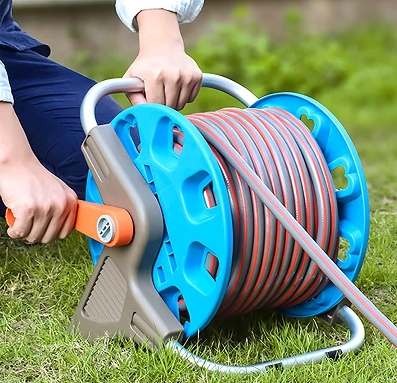 BCGT Garden Hoses Garden Hose Pressure Washer Hoses Lightweight 3-Layers Latex Multifunction Nozzle, 10m/15m/20m/25m/30m/40m/ 50m (Size : 50m)