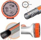 BCGT Garden Hoses Garden Hose Pressure Washer Hoses Lightweight 3-Layers Latex Multifunction Nozzle, 10m/15m/20m/25m/30m/40m/ 50m (Size : 50m)