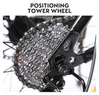 CHICAI High Carbon 26 Inch Adult Mountain Bike Mountain Cross-Country Steel Bike, 21/24/27/30 Speed Bike Full Suspension Mountain Bike Gear Double Disc Brake Mountain Bike (Size : 30-Speed)