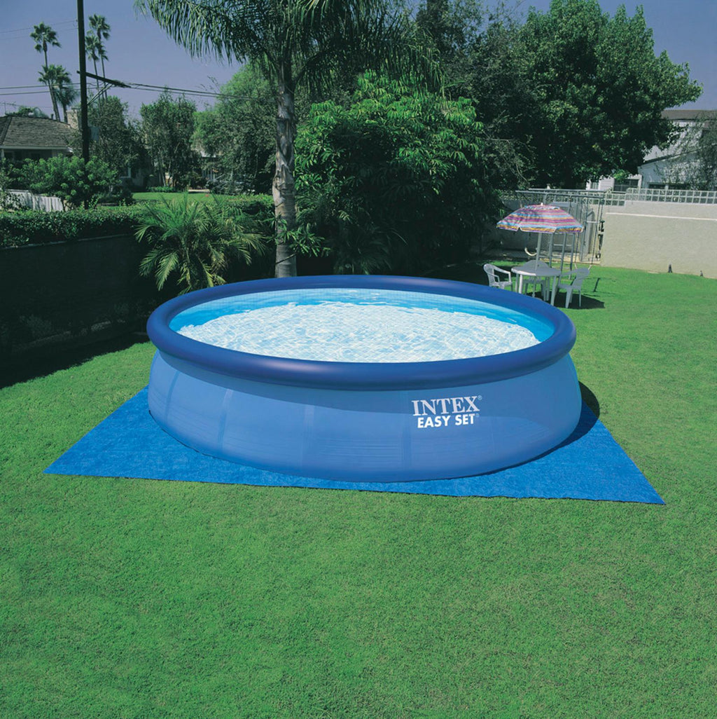 15' x 48" Easy Set Pool (w/ Filter Pump, Ladder, Ground Cloth, Cover, DVD)