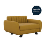 Novogratz 6251319N Brittany, Small/Medium Size Pet Bed,Mustard Yellow Sofas