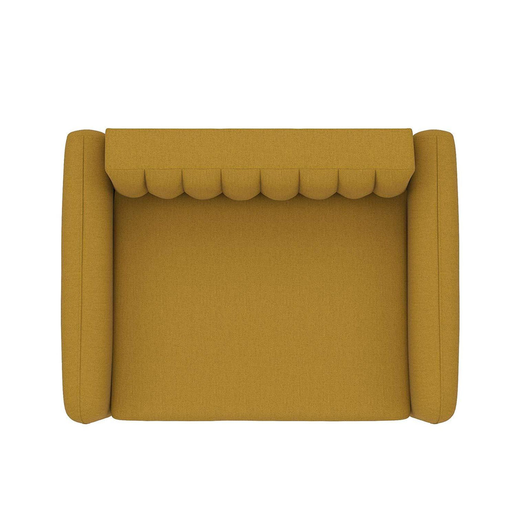 Novogratz 6251319N Brittany, Small/Medium Size Pet Bed,Mustard Yellow Sofas