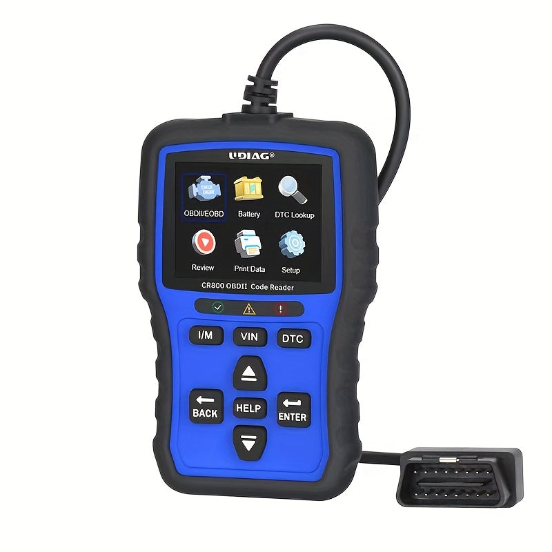 CR800 OBD2 Scanner Live Data Professional Mechanic OBDII Diagnostic Code Reader Tool For Check Engine Light Scan Tool