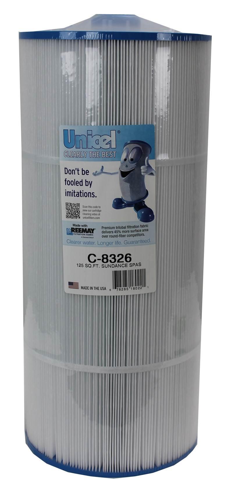 4) new unicel c-8326 pool replacement cartridge filter 125 sq ft sundance spas
