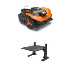 Landroid Vision Cloud Robot Lawn Mower, No Perimeter Wire Robot Mower for 1/4 Acre, WR310 +  Robotic Lawn Mower Garage, Weatherproof Mower StoraGarafor Vision Cloud, WA0828