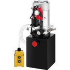 Single Acting Hydraulic Pump 12v Dump Trailer - 4 Quart Metal Reservoir