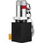 Single Acting Hydraulic Pump 12v Dump Trailer - 4 Quart Metal Reservoir