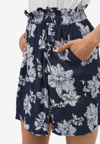 pull-on paperbag waist skort