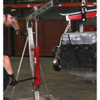 Strongway 8-Ton Long Ram Hydraulic Jack - Single Piston, Flat Base