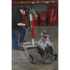 Strongway 8-Ton Long Ram Hydraulic Jack - Single Piston, Flat Base