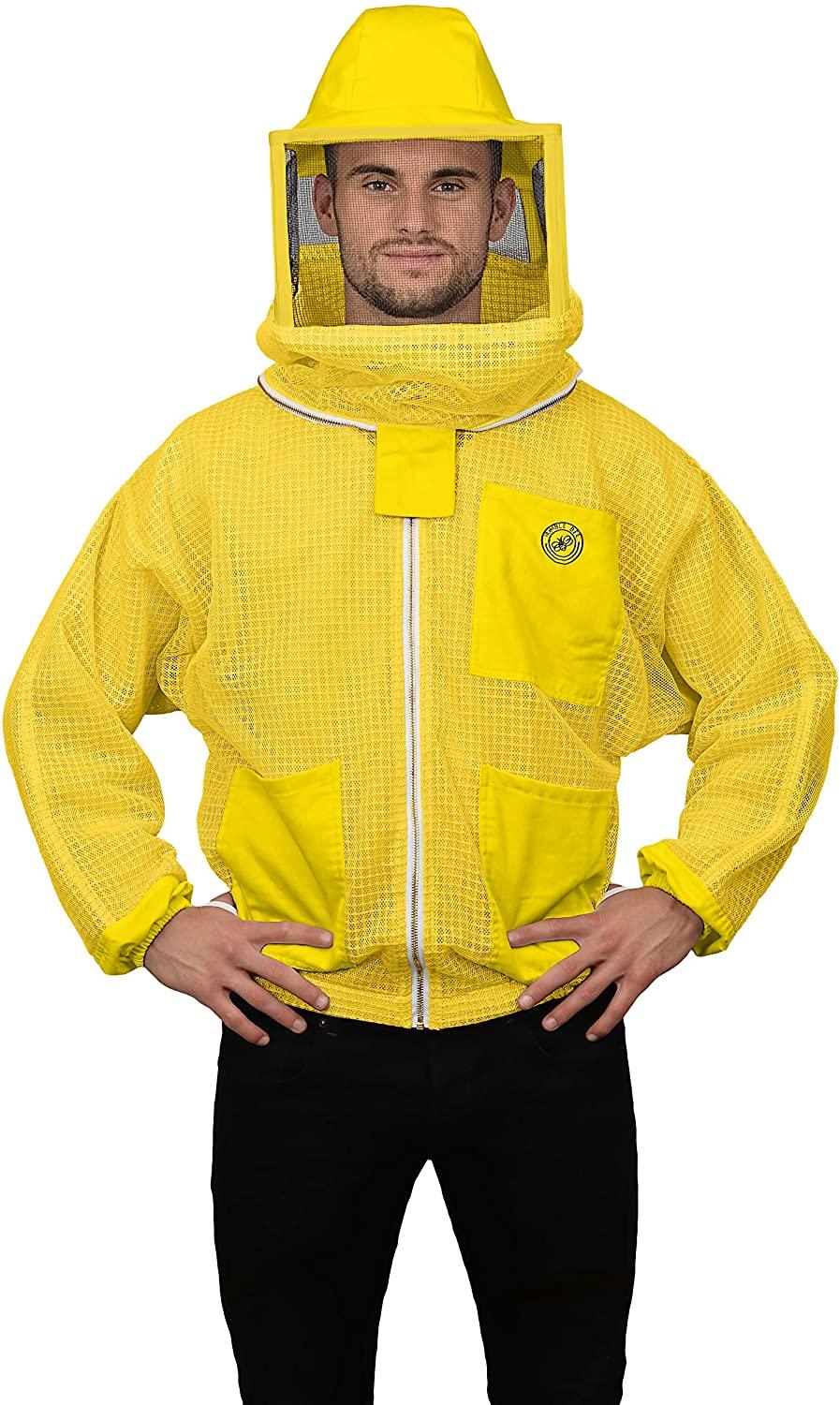 humble bee 322 aero beekeeping jacket with square veil