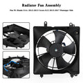 2013-2015 Honda Civic Natural Gas, Touring Radiator Cooling Fan Driver Side 19030R1AA01PFM TYC601350 HO3115158 19015R1AA01 19020RSAG01 19015-R1A-A01 Generic