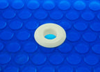 sun2solar 1600 series blue solar blanket for oval swimming pools w/ grommet kit