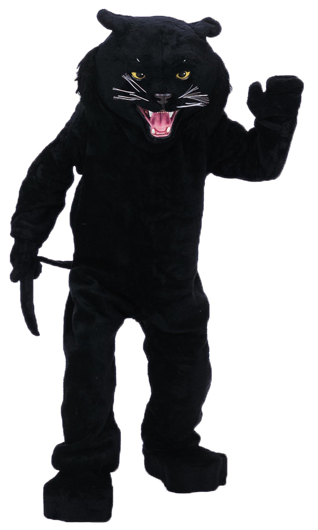 PANTHER BLACK MASCOT COMPLETE