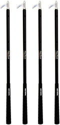 miller manufacturing company hot shot adjustable livestock sho-stik (4 pack)