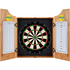 20.5 in. Indiana Pacers Hardwood Classics NBA Wood Dart Cabinet Set