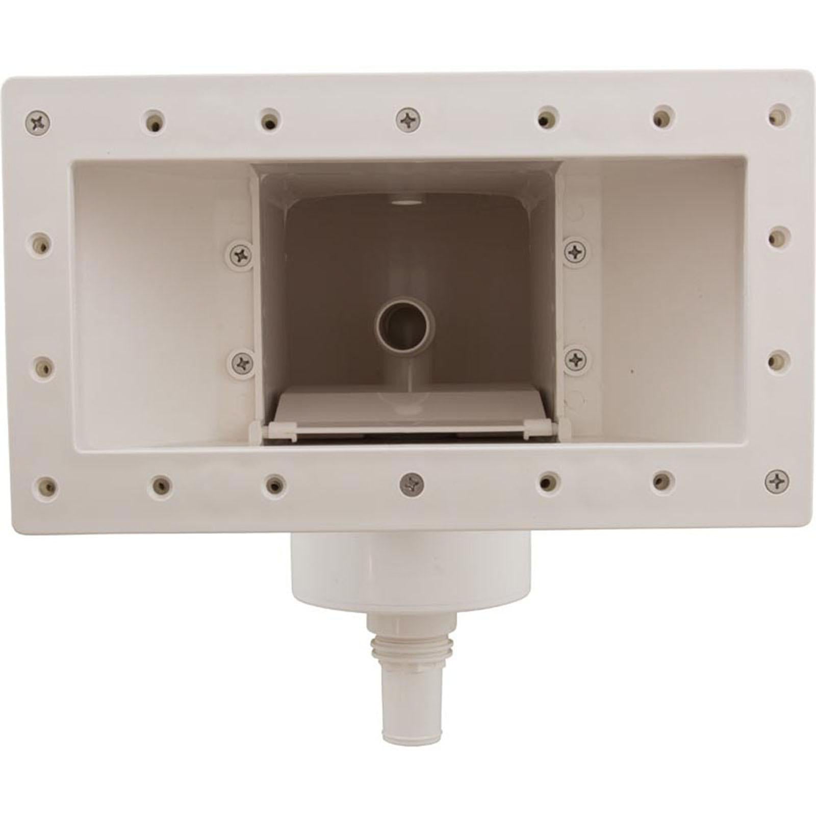 Waterway Plastics Flo-Pro Ii Wdmth Sk Lng Thrt Dlx Rtn-White