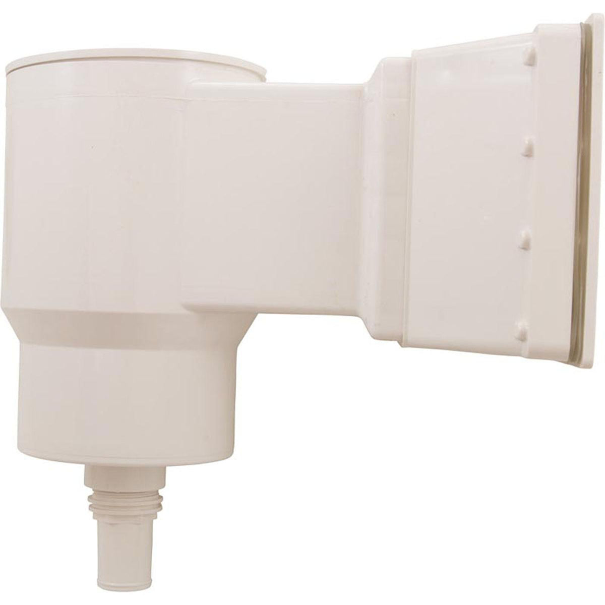 Waterway Plastics Flo-Pro Ii Wdmth Sk Lng Thrt Dlx Rtn-White