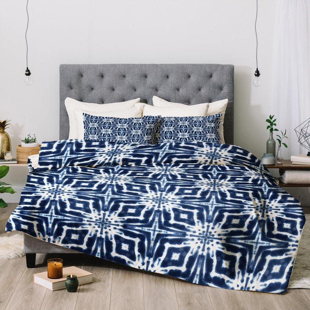 Jacqueline Maldonado Watercolor Shibori Indigo Comforter by Deny s