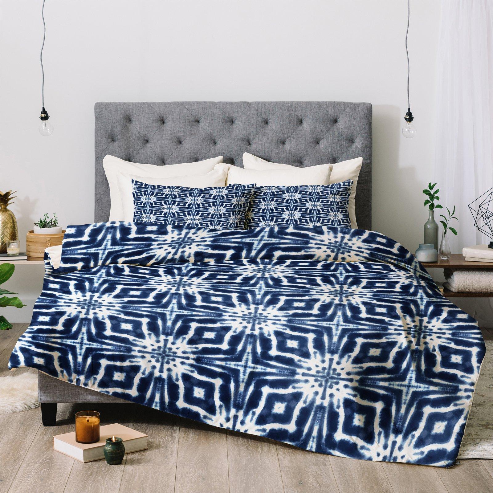 Jacqueline Maldonado Watercolor Shibori Indigo Comforter by Deny s