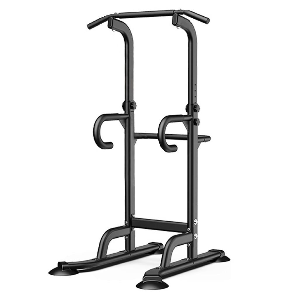 Dip Station Power Tower Pull Up Bar Strength Training Workout Equipment Home Gym