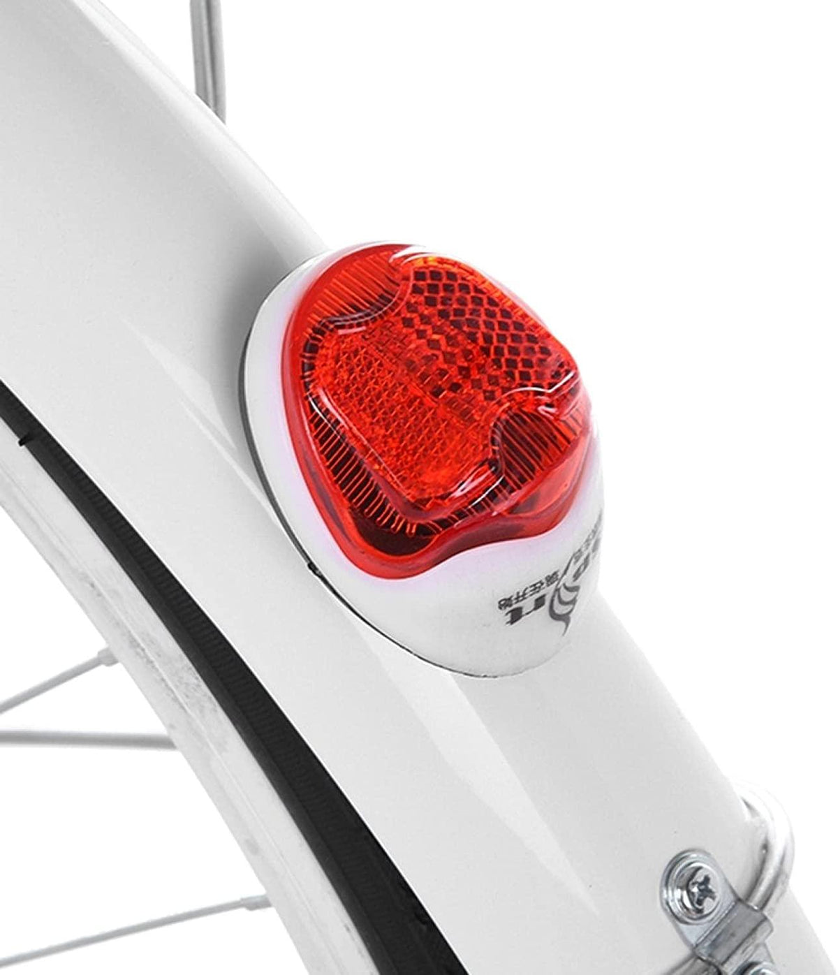 26In Women's Cruiser Bike-Classic Bicycle Retro Bicycle Beach Road Bike Seaside Travel Bike Fashionable and Leisurely Bicycle White Comfortable Bicycle for WifeMother [Shipping from U.S ]