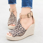 Shoes - 2021 Summer Women Chic Espadrille Wedges Platform Sandals