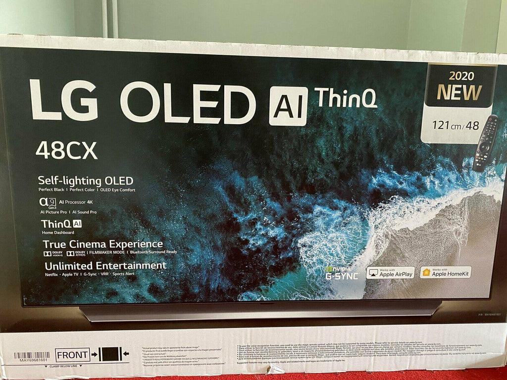lg oled48cxpub 48" ultra hd led smart tv - perfect black