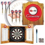 Corvette C1 Wood Finish Dart Cabinet Set