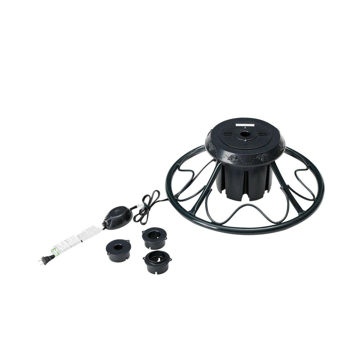 Home HeritaVersatile Electric Rotating Stand Base for Artificial Christmas...