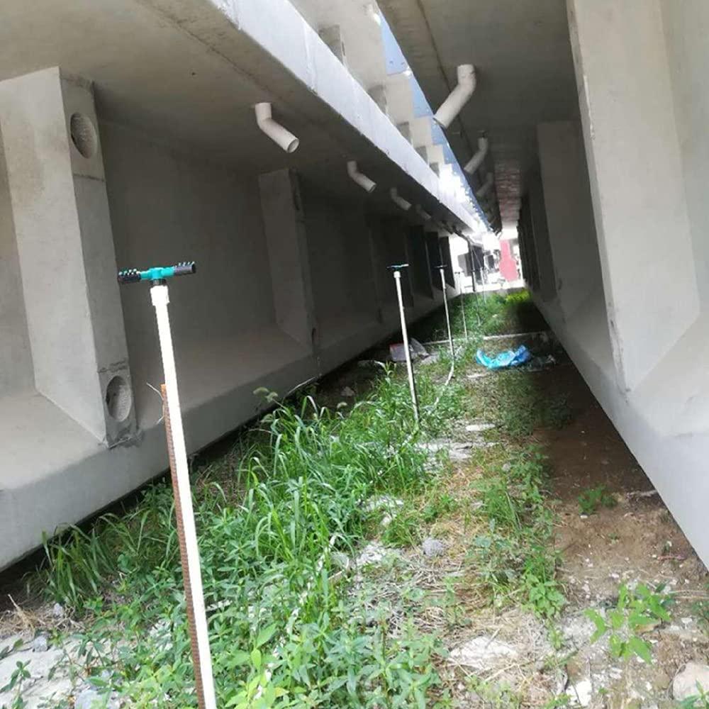 XIN XIN Gardening Watering System Sprinkler Garden Sprinkler 360 Degree Automatic Rotating Sprinkler for Lawn Hose Sprinkler Used for Watering Lawns, Plants, Flowers, Vegetables, Etc