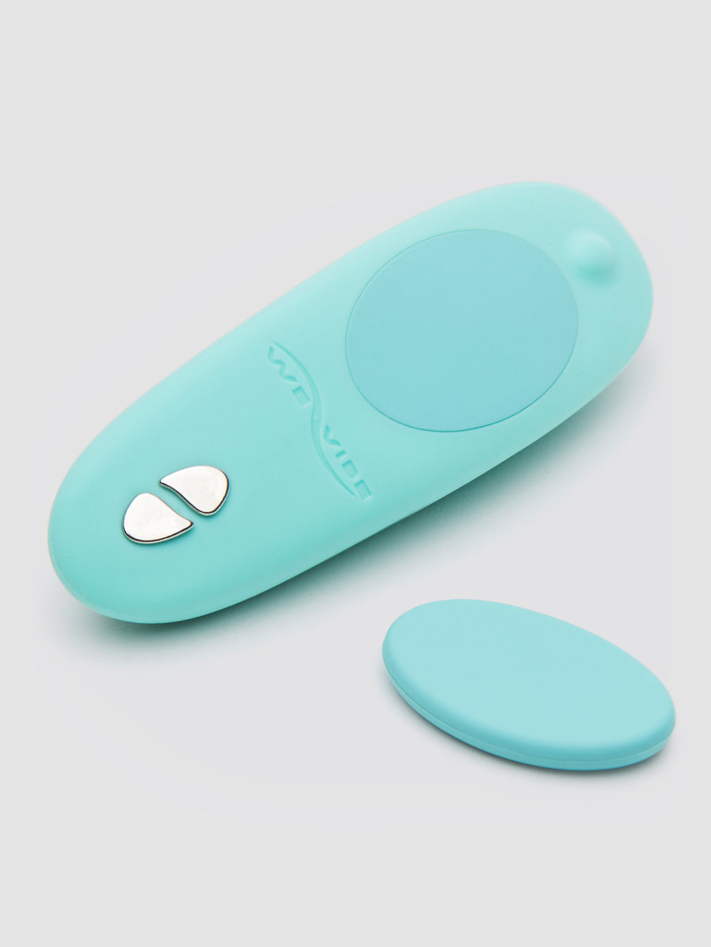 We-Vibe Moxie + App and Remote Controlled Wearable Clitoral Panty Vibrator, Blue | Blue
