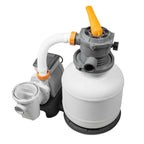 bestway 2200gallon swimming pool  sand filter pump system cleaner 58500e