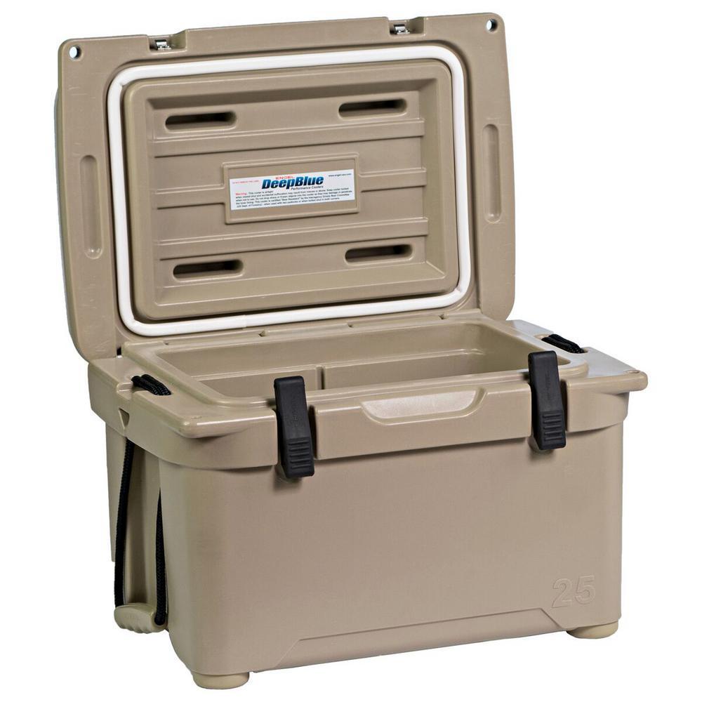 DeepBlue 21.1 qt. Tan High-Performance Cooler