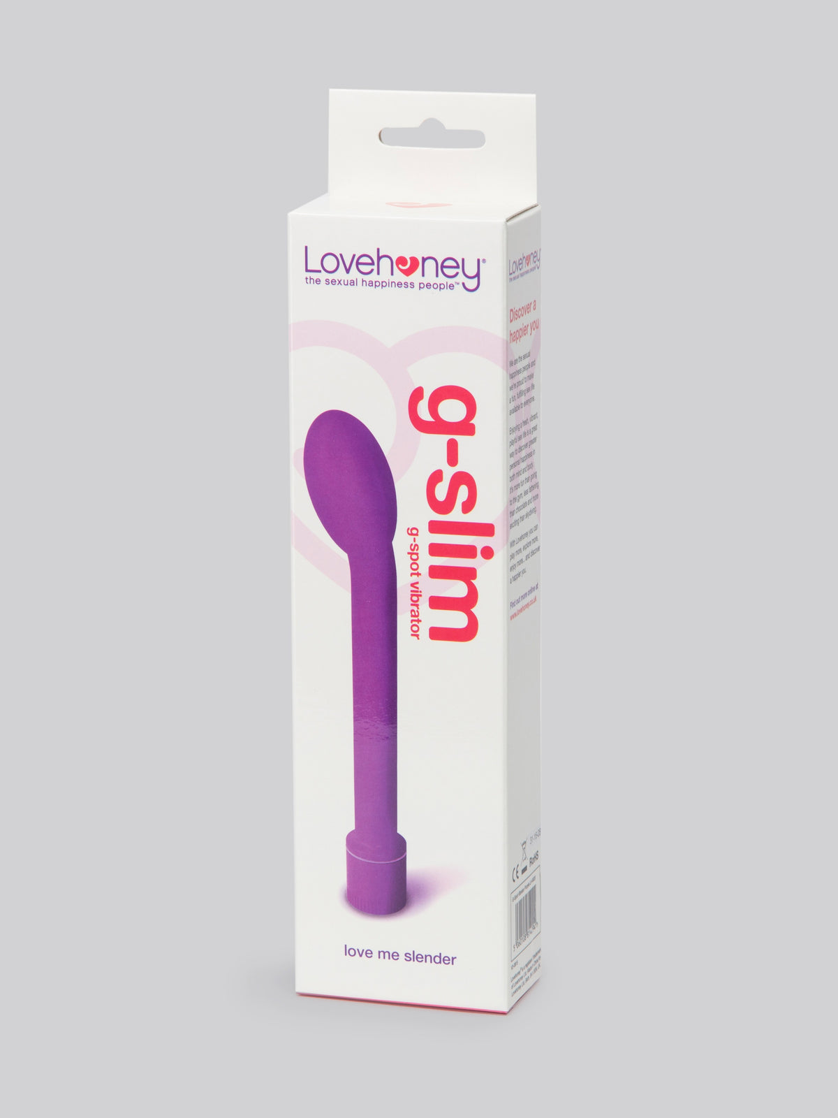Lovehoney G-Slim G-Spot Vibrator, Purple | Purple